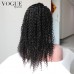 Brazilian Human Hair Kinky Curly Virgin Hair Full Lace Wig With Baby Hair Glueless